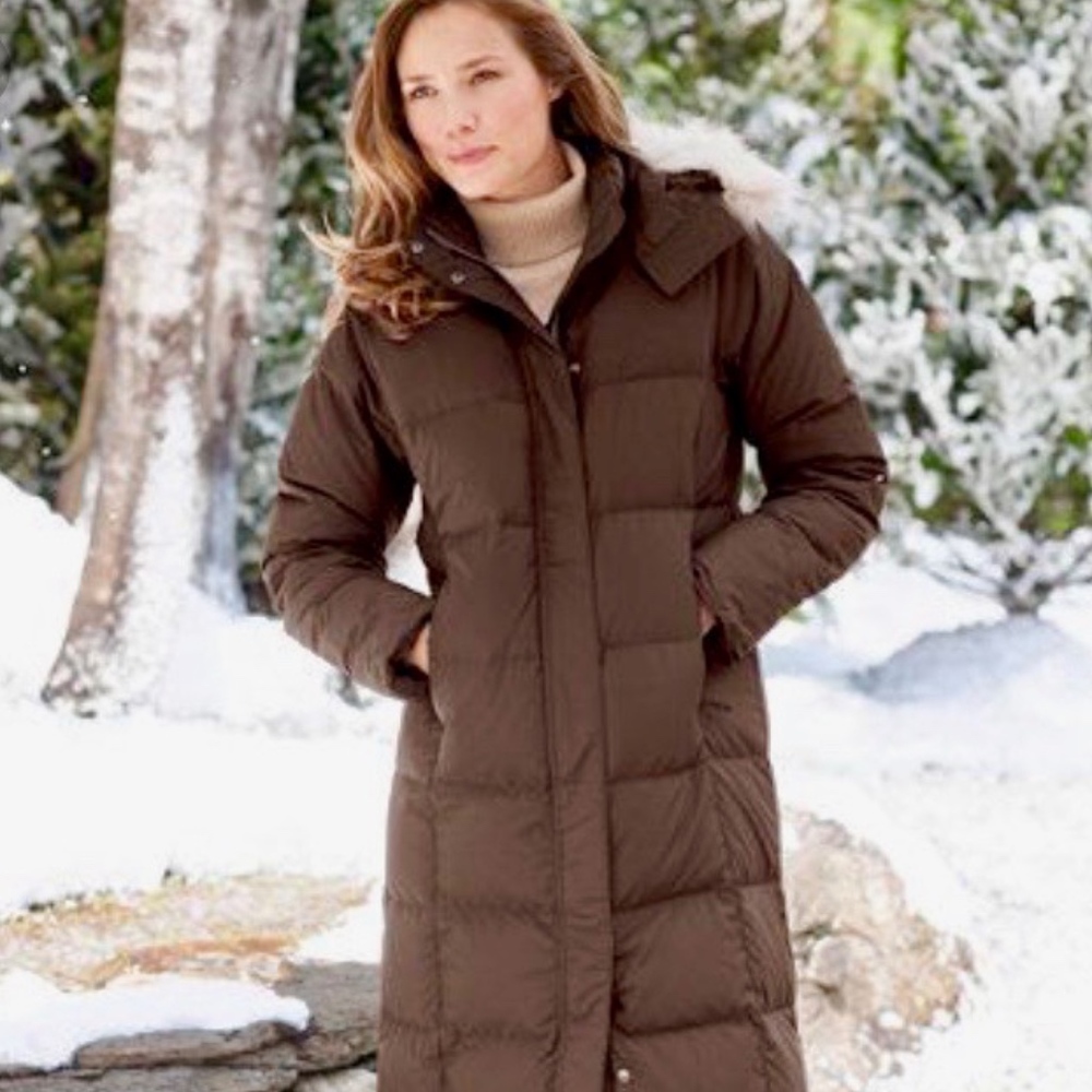 L.L.Bean Ultrawarm Down Long Winter Coat NWOT